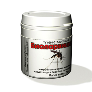 Уничтожитель личинок комаров «Биоларвицид-30»