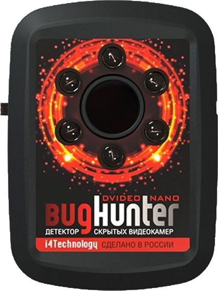 Детектор скрытых видеокамер BugHunter Dvideo Nano